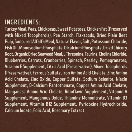Supreme Source Grain-Free Super-Premium Turkey Meal and Sweet Potato Recipe Dog Food Perspective: left