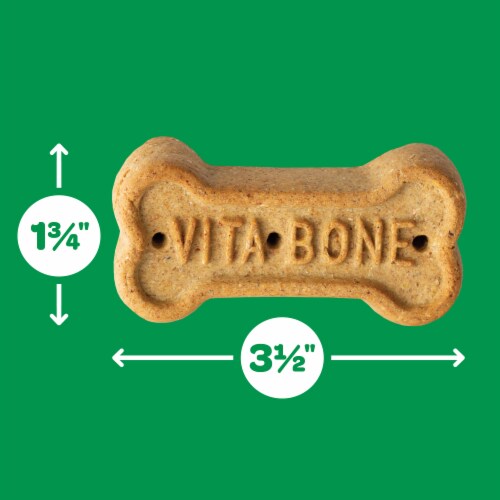 Vita Bone Biscuits Treats for Dogs Large Perspective: left