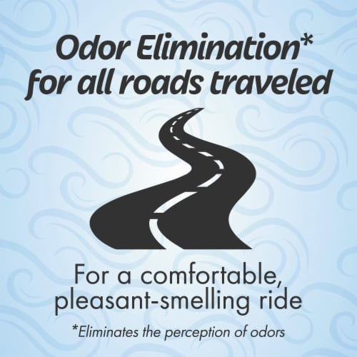 Refresh Your Car!® New Car Scent Odor Eliminating Gel Perspective: left