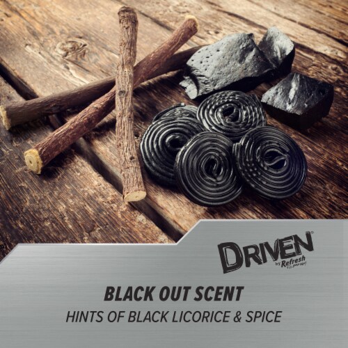 Driven® Black Out Car Maximum Strength Vent Sticks Air Freshener Perspective: left