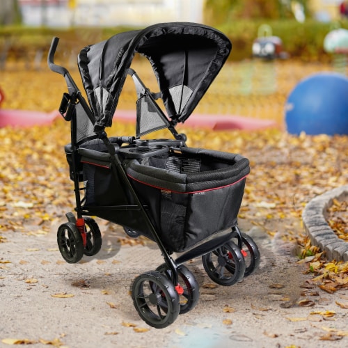 Summer Infant 3Dlite Wagon Convenience Lightweight Stroller for Infant & Toddler Perspective: left