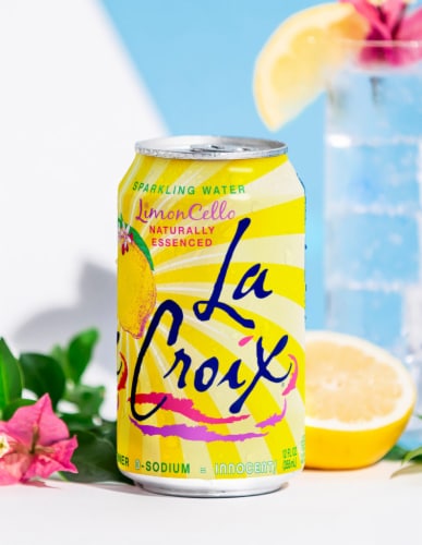 LaCroix® Limoncello Flavored Sparkling Water Cans Perspective: left