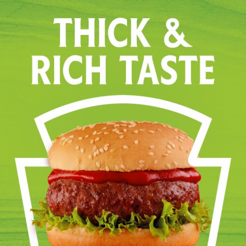 Heinz Tomato Ketchup with a Blend of Veggies Perspective: left