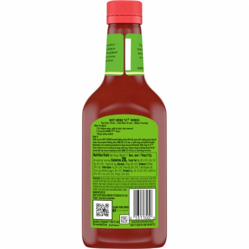 Heinz Spicy 57 Sauce 10 oz Bottle Perspective: left