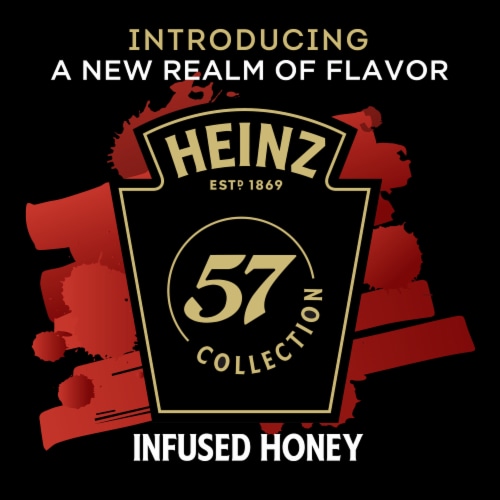 Heinz 57 Hot Chili Infused Honey Perspective: left