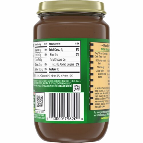 Heinz Homestyle Savory Beef Fat Free Gravy Perspective: left