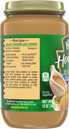 Heinz HomeStyle Fat-Free Classic Chicken Gravy, 12 oz - Ralphs