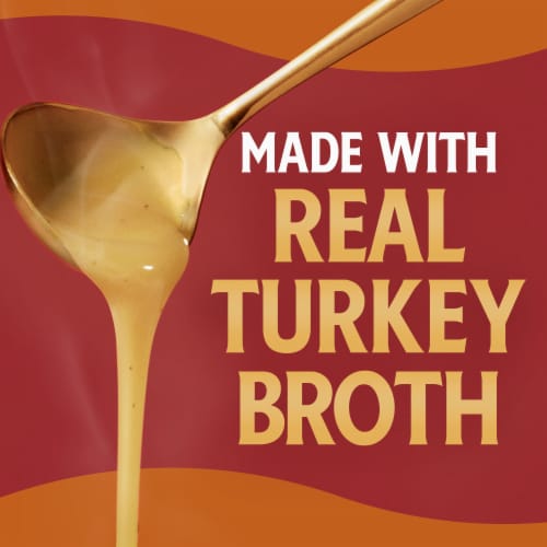 Heinz HomeStyle Turkey Gravy Value Size, Jar Perspective: left