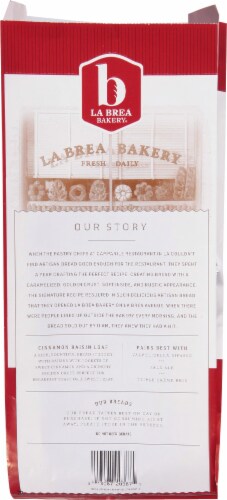 La Brea Bakery Cinnamon Raisin Loaf Perspective: left