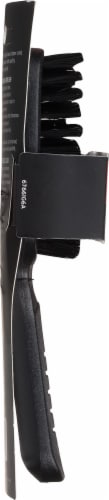 Ace Boar Bristles Club Brush - Black Perspective: left