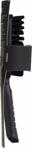 Ace Boar Bristles Club Brush - Black Perspective: left