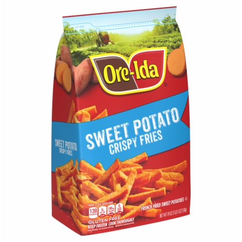 Ore-Ida Sweet Potato Fries Straight Cut Perspective: left