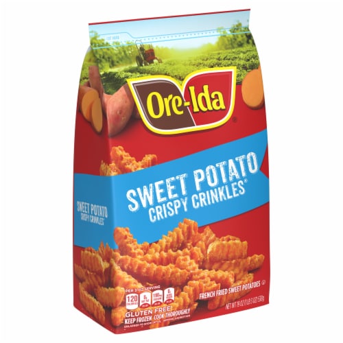 Ore-Ida Sweet Potato Crinkle Fries Perspective: left