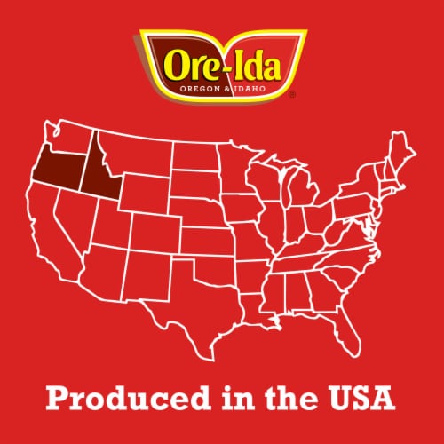 Ore-Ida Golden Crispy Crowns Seasoned Shredded Frozen Potatoes Perspective: left