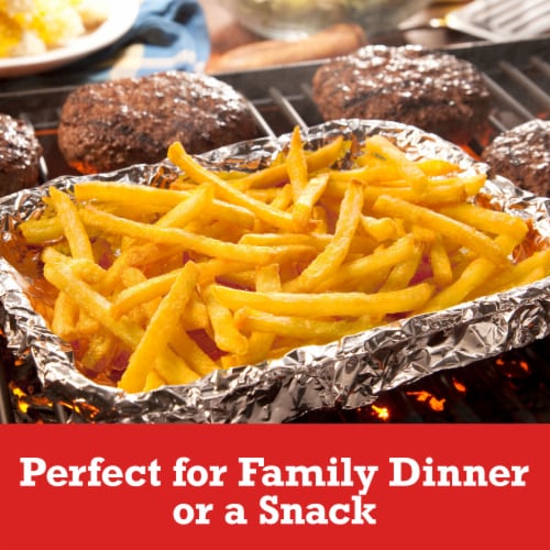 Ore-Ida Extra Crispy Fries French Fried Potatoes, Box Perspective: left