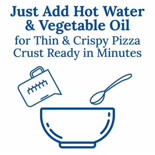 Martha White Thin and Crispy Pizza Crust Mix Perspective: left