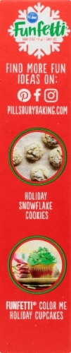 Pillsbury Funfetti Holiday Sugar Cookie Mix with Candy Bits Perspective: left