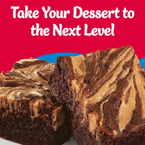 Pillsbury Chocolate Fudge Brownie Mix, 18.4 oz Box Perspective: left