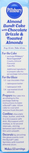 Pillsbury Moist Supreme® Premium Creamy Almond Cake Mix Perspective: left