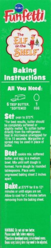 Elf on the Shelf Sugar Cookie Perspective: left