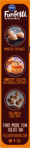 Pillsbury Funfetti Halloween Cake Mix with Candy Bits Perspective: left