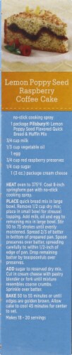 Pillsbury Lemon Poppy Seed Quick Bread Mix Perspective: left