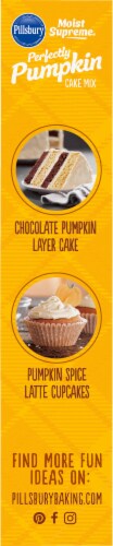 Pillsbury Moist Supreme® Perfectly Moist Supreme Premium Pumpkin Cake Mix Perspective: left
