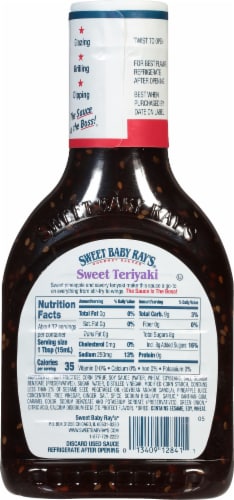 Sweet Baby Ray's® Sweet Teriyaki Sauce & Marinade Perspective: left