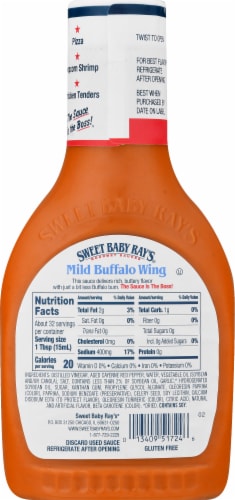 Sweet Baby Ray's Mild Buffalo Wing Sauce Perspective: left