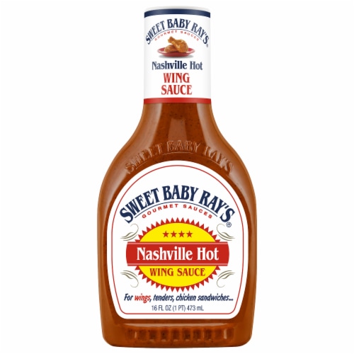 Sweet Baby Ray's Nashville Hot Wing Sauce 16 fl oz Perspective: left
