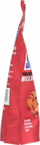 Snickers® Milk Chocolate Bark Christmas Candy Bag Perspective: left