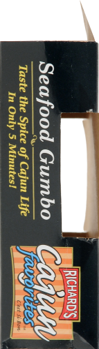 Richard's Cajun Favorites Seafood Gumbo Single Serve Bowls Perspective: left