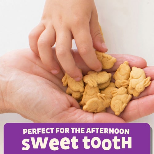 Annies Organic Honey Bunny Graham Snacks Easter Treats Perspective: left