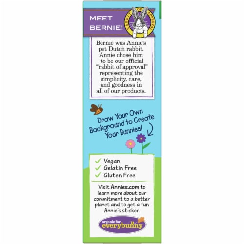 Annie's Organic Create-A-Bunny Fruit Snacks Perspective: left