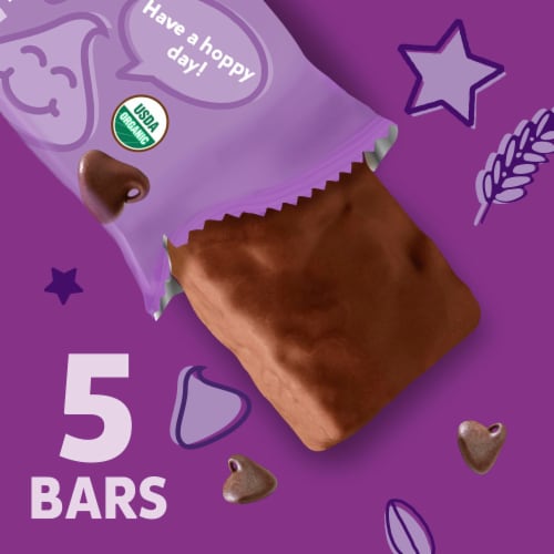 Annie's Organic Dipped Chocolate Chip Granola Bars Perspective: left