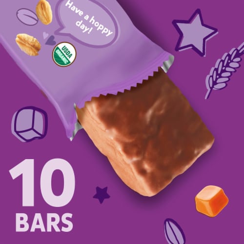 Annie's™ Organic Dipped Caramel Granola Bars Perspective: left