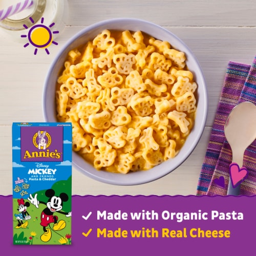 Annie's™ Disney Mickey & Friends Pasta & Cheddar Mac N Cheese Perspective: left