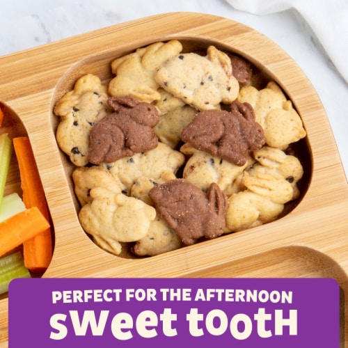 Annie's™ Organic Friends Bunny Chocolate Chip Chocolate & Honey Graham Snacks Perspective: left