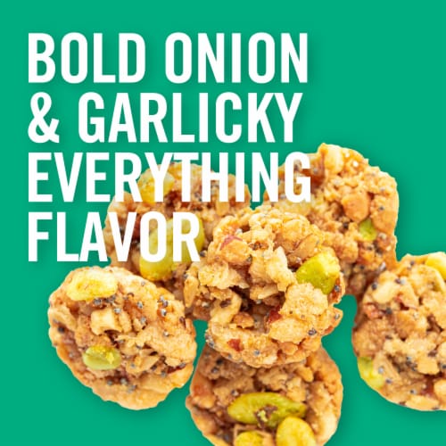 Dave's Killer Bread Epic Everything Organic Snack Bites, Everything Flavor Organic Snacks, 7.2 oz Perspective: left