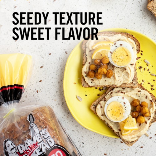 Dave's Killer Bread Organic Thin Sliced Good Seed Whole Grain Bread Perspective: left