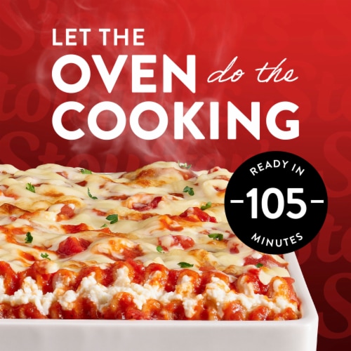 Stouffer's® Family Size Cheese Lovers Lasagna Frozen Meal Perspective: left