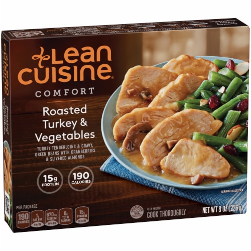 Lean Cuisine Comfort Roasted Turkey & Vegetables Frozen Meal Perspective: left