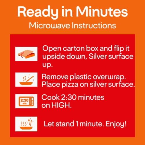 Lean Cuisine Features Four Cheese Frozen Pizza Perspective: left