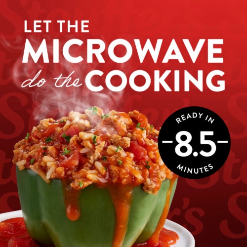 Stouffer’s Stuffed Pepper Single Serve Stuffed Bell Peppers Single Frozen Meals Perspective: left