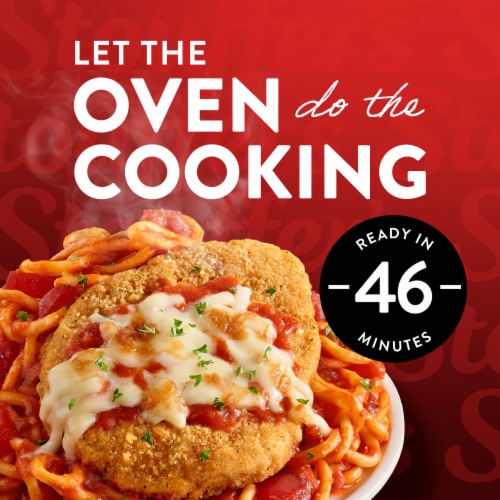 Stouffer’s Chicken Parmesan Single Serve Frozen Chicken Pasta Single Frozen Meals Perspective: left