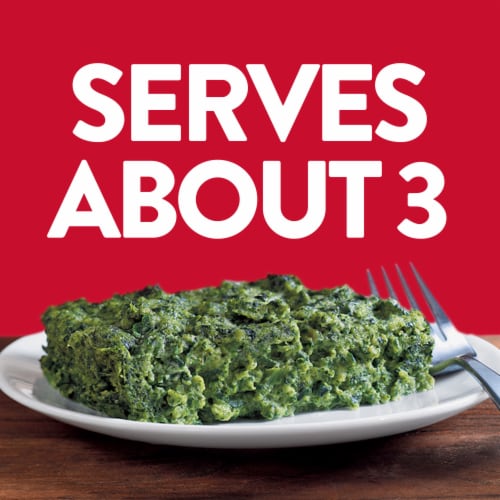 Stouffer's® Spinach Souffle Side Dish Frozen Meal Perspective: left