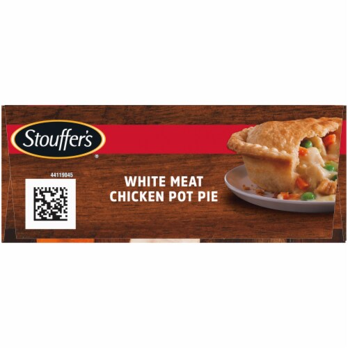 Stouffer's White Meat Chicken Pot Pie Frozen Meal Perspective: left