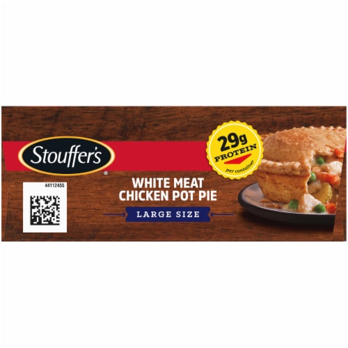 Stouffer's White Meat Chicken Pot Pie Frozen Meal Perspective: left