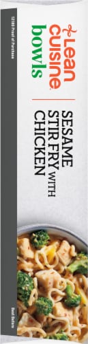 Lean Cuisine® Bowls Sesame Stir Fry with Chicken Frozen Meal Perspective: left