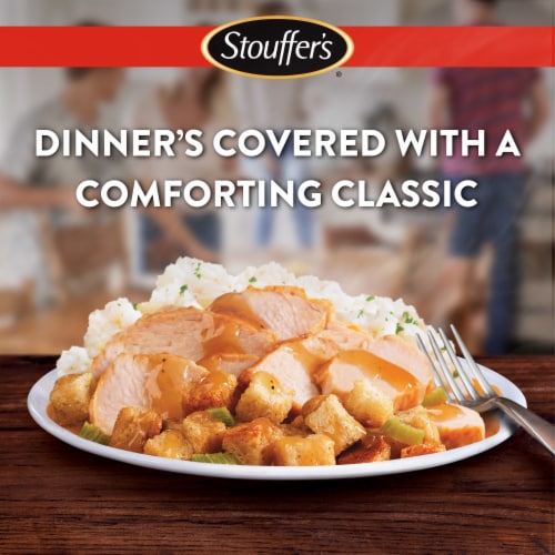 Stouffer's® Roast Turkey Dinner Frozen Meal Perspective: left